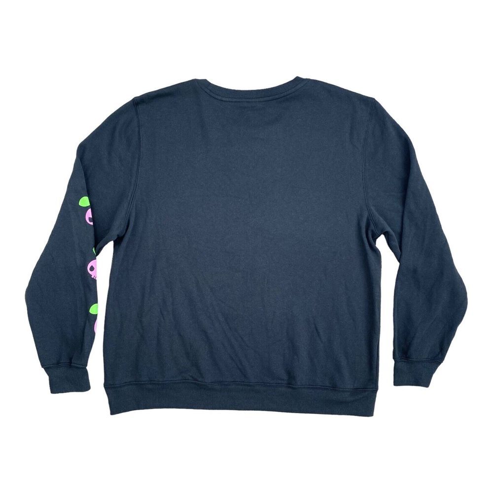 Hello Kitty Sanrio Kuromi Large Black Graphic Sweatshirt‎  Long Sleeve Top NWOT - Picture 9 of 9